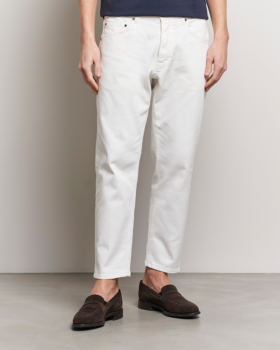 Heren | Straight leg | Lardini | Ione Loose Fit Denim White