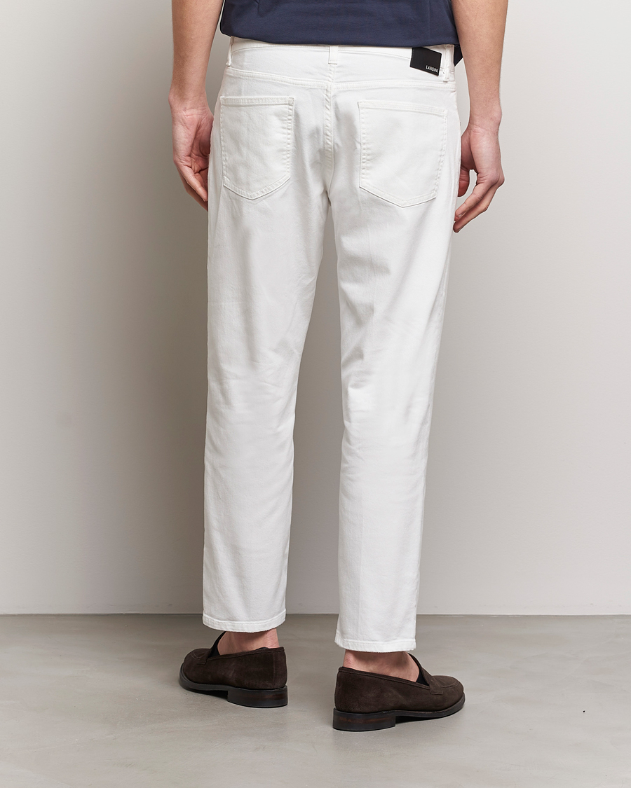 Heren | Jeans | Lardini | Ione Loose Fit Denim White