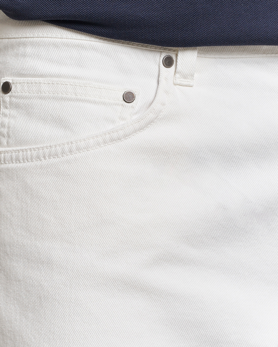 Heren | Jeans | Lardini | Ione Loose Fit Denim White