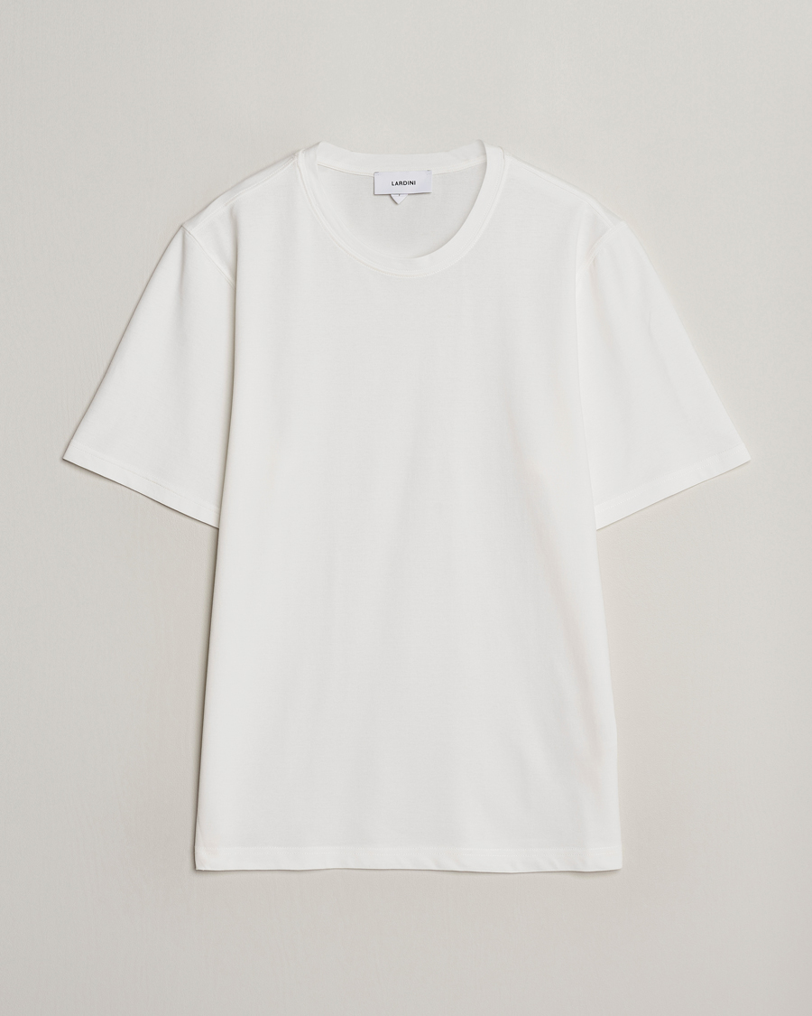 Heren | T-shirts | Lardini | Ice Cotton T-Shirt White