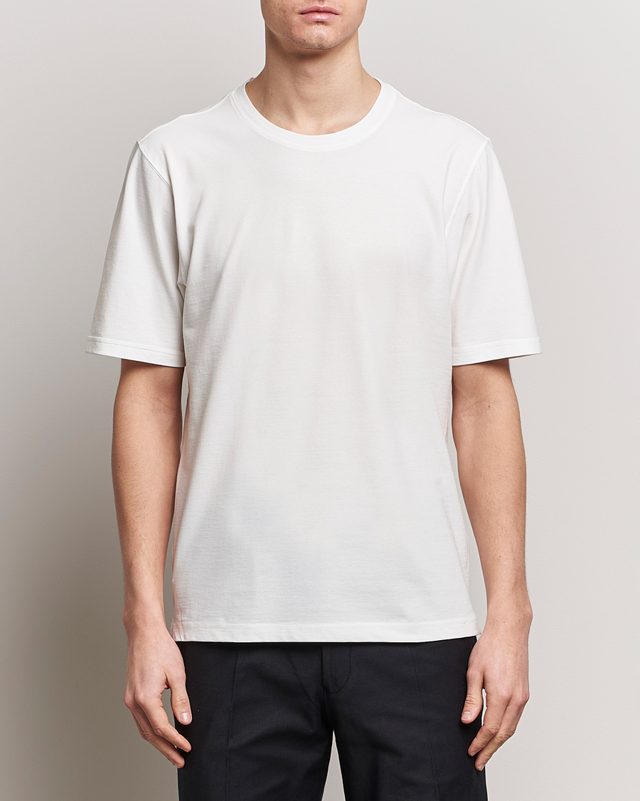 Heren | Lardini | Lardini | Ice Cotton T-Shirt White