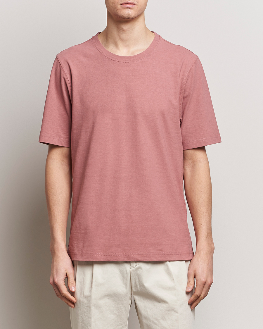 Heren |  | Lardini | Ice Cotton T-Shirt Pink