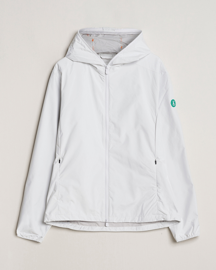 Heren | Jassen | Save The Duck | Zayn Lightweight Recycled Water Repellent Jacket White