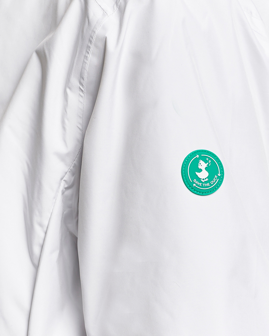 Heren | Jassen | Save The Duck | Zayn Lightweight Recycled Water Repellent Jacket White