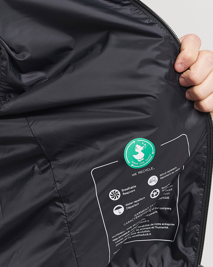 Heren | Jassen | Save The Duck | Mars Lightweight Vest Black