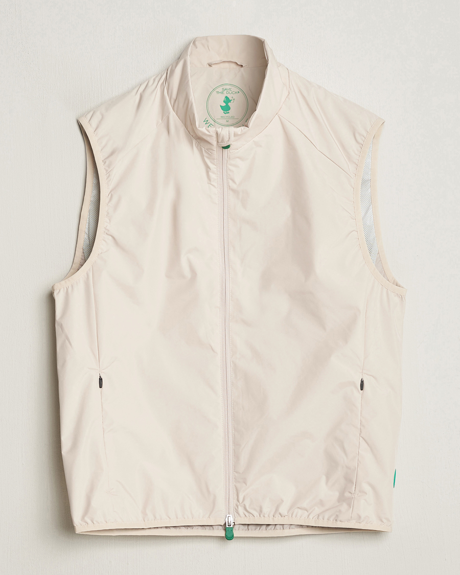 Heren | Jassen | Save The Duck | Mars Lightweight Vest Shore Beige