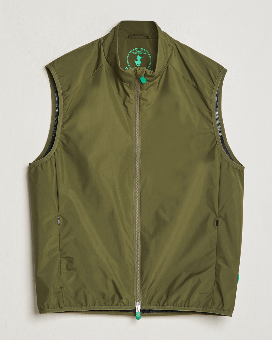 Heren | Jassen | Save The Duck | Mars Lightweight Vest Dusty Olive