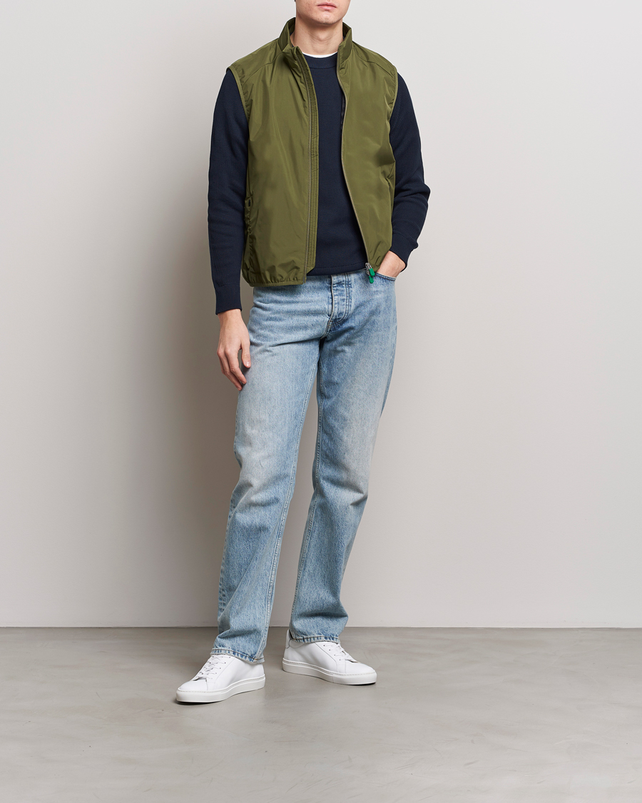 Heren | Jassen | Save The Duck | Mars Lightweight Vest Dusty Olive