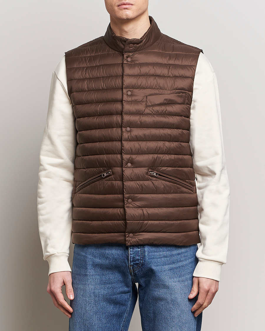 Heren | Save The Duck | Save The Duck | Aiko Lightweigt Padded Vest Soil Brown