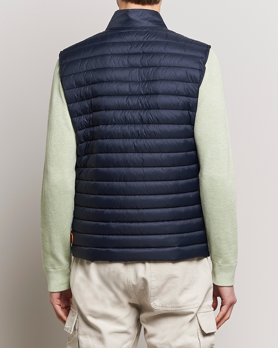 Heren | Jassen | Save The Duck | Aiko Lightweigt Padded Vest Blue Black