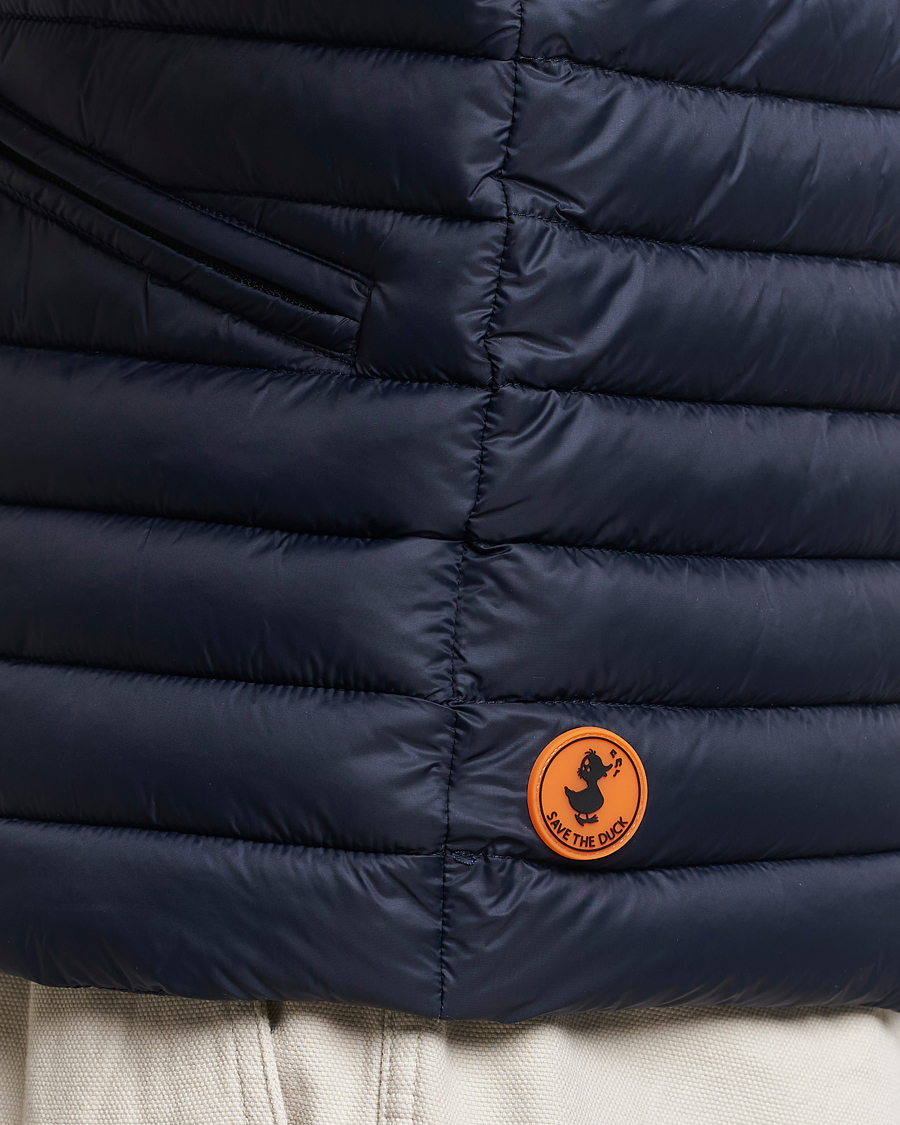 Heren | Jassen | Save The Duck | Aiko Lightweigt Padded Vest Blue Black