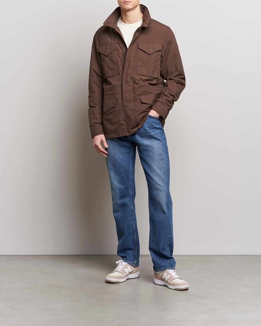 Heren | Jassen | Save The Duck | Mako Water Repellent Nylon Field Jacket Soil Brown