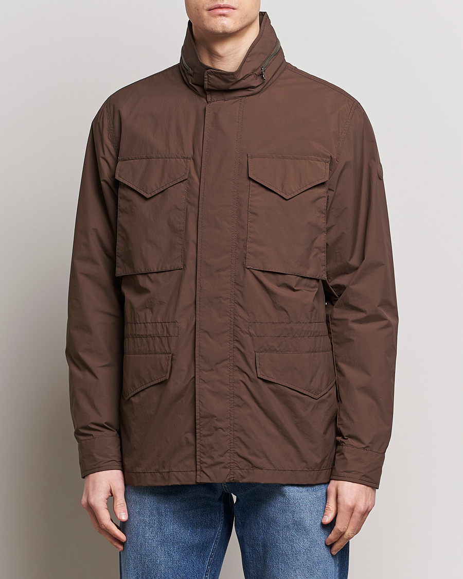 Heren | Jassen | Save The Duck | Mako Water Repellent Nylon Field Jacket Soil Brown