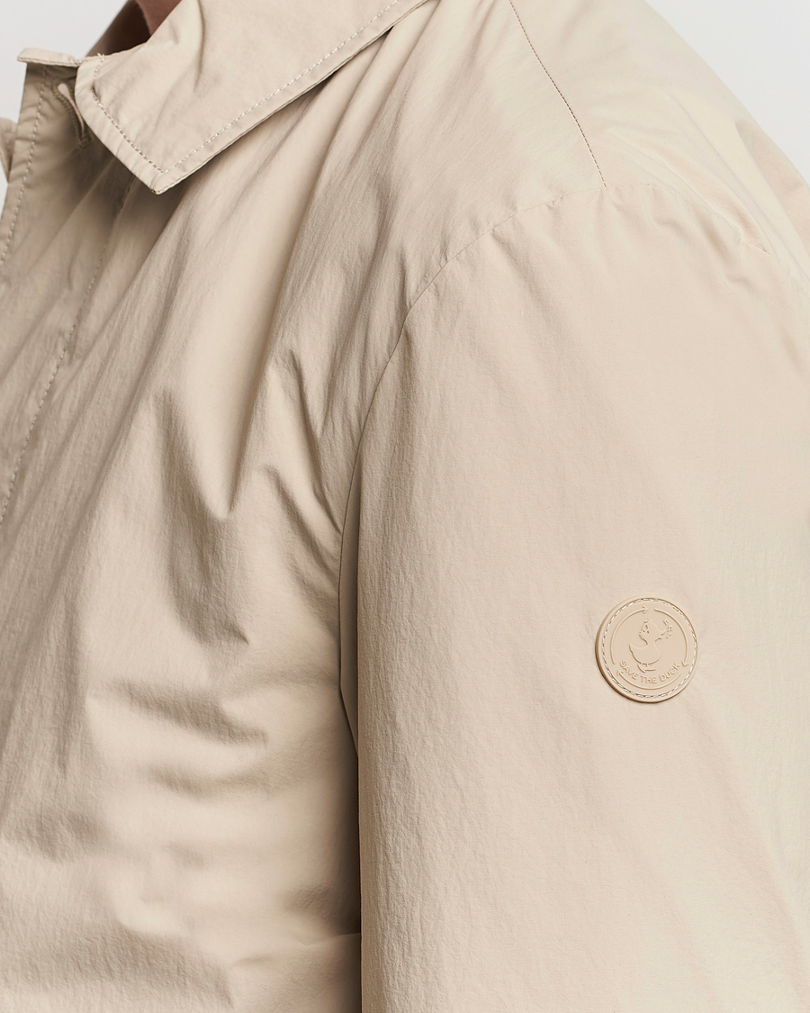 Heren | Jassen | Save The Duck | Rhys Water Repellent Nylon Coat Stone Beige