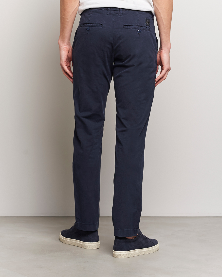 Heren | Broeken | Jacob Cohën | Bobby Cotton Gabardine Chinos Navy