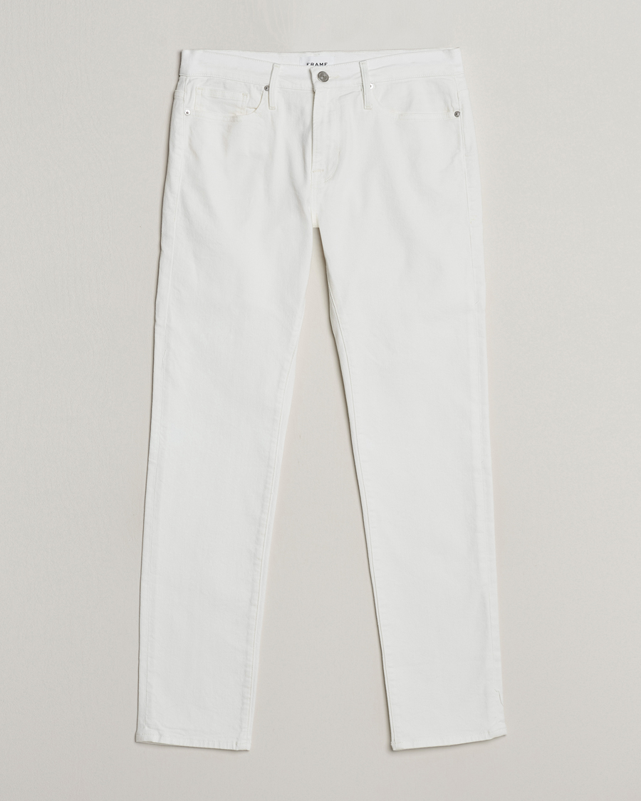 Heren | Jeans | FRAME | L'Homme Slim Stretch Jeans Whisper White