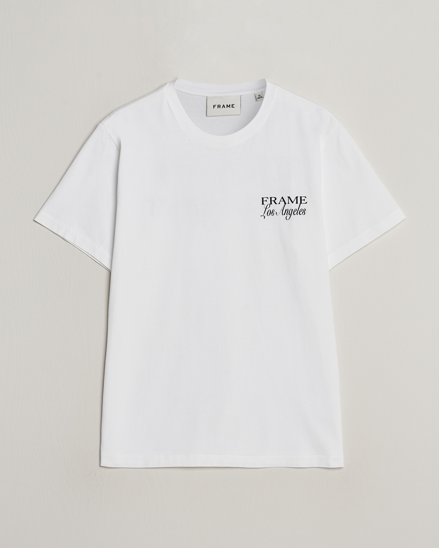 Heren |  | FRAME | LA Logo T-Shirt White