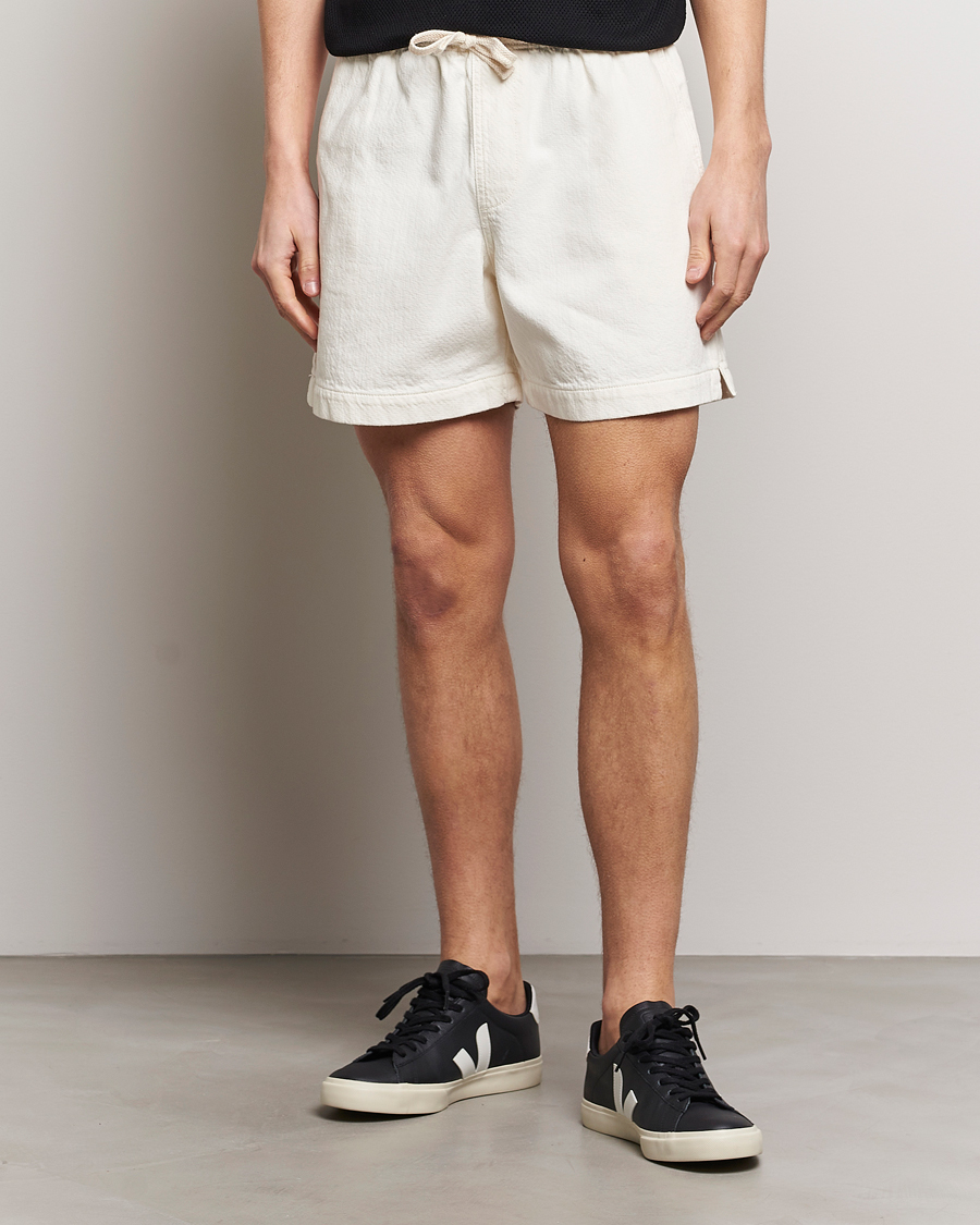 Heren | Kleding | FRAME | Textured Terry Shorts Off White