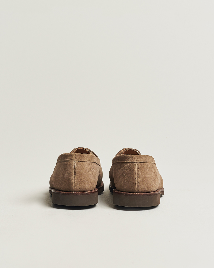 Heren | Crockett & Jones Falmouth Deck Shoes Khaki Suede | Crockett & Jones | Falmouth Deck Shoes Khaki Suede