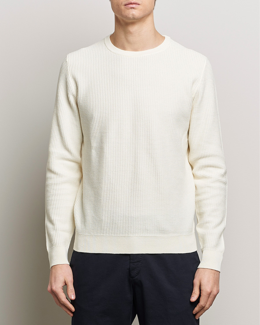 Heren |  | Stenströms | Organic Cotton Crew Neck White