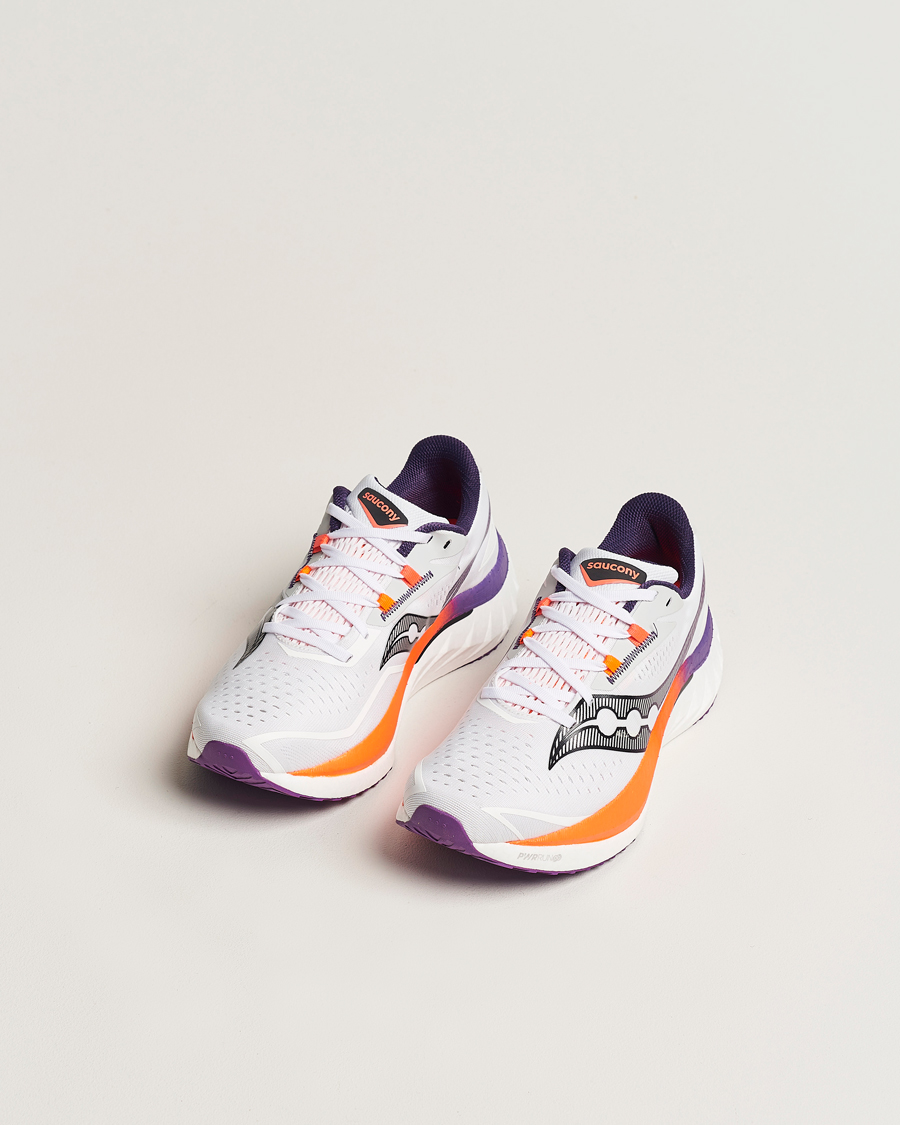 Heren | Sport | Saucony | Endorphin Speed 4 White/Vizi Orange