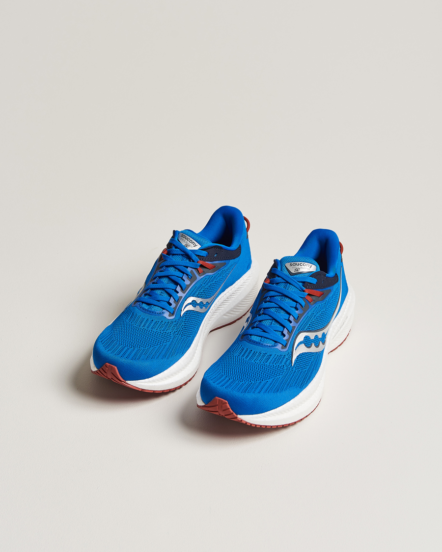 Heren | Sneakers | Saucony | Triumph 21 Cobalt/Silver