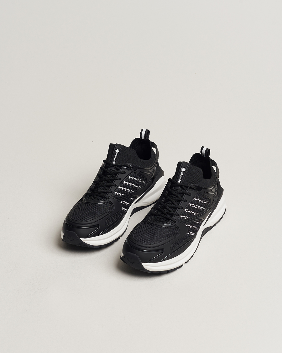 Heren | Dsquared2 Dash Sneaker Black | Dsquared2 | Dash Sneaker Black