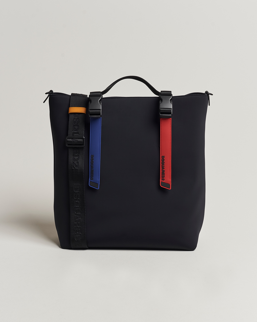 Heren | Dsquared2 Sport Tape Shopping Bag Black | Dsquared2 | Sport Tape Shopping Bag Black