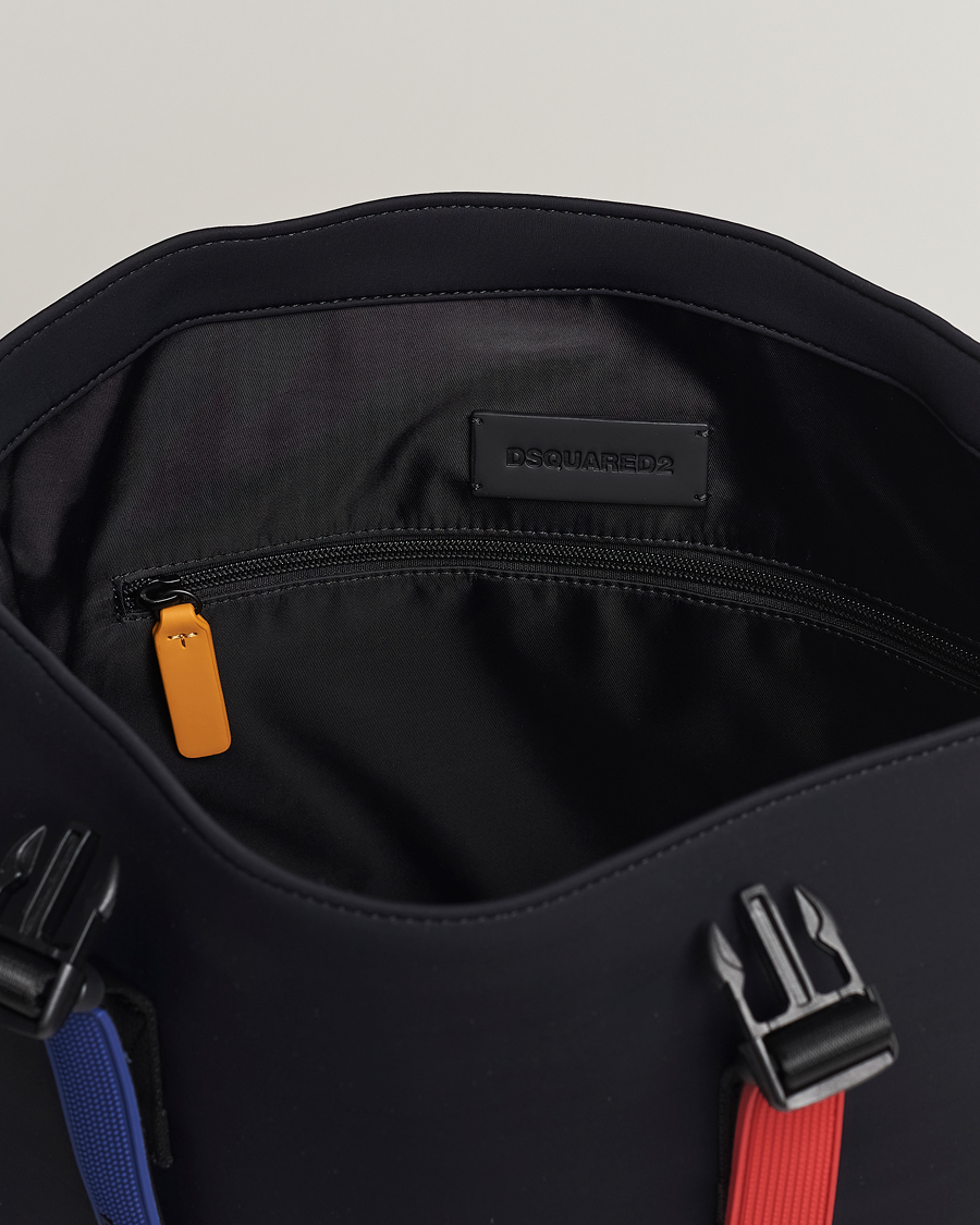 Heren | Dsquared2 Sport Tape Shopping Bag Black | Dsquared2 | Sport Tape Shopping Bag Black