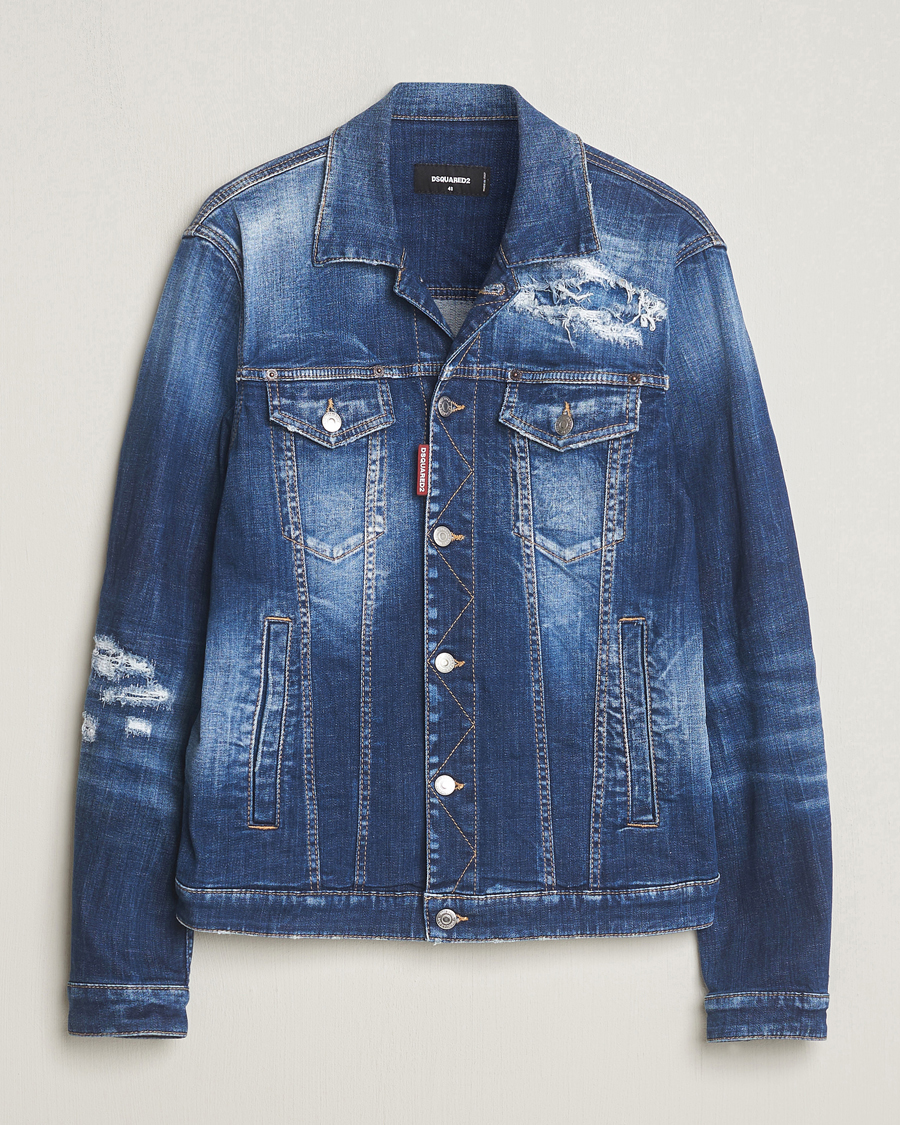 Heren | Jassen | Dsquared2 | Dan Denim Jacket Blue