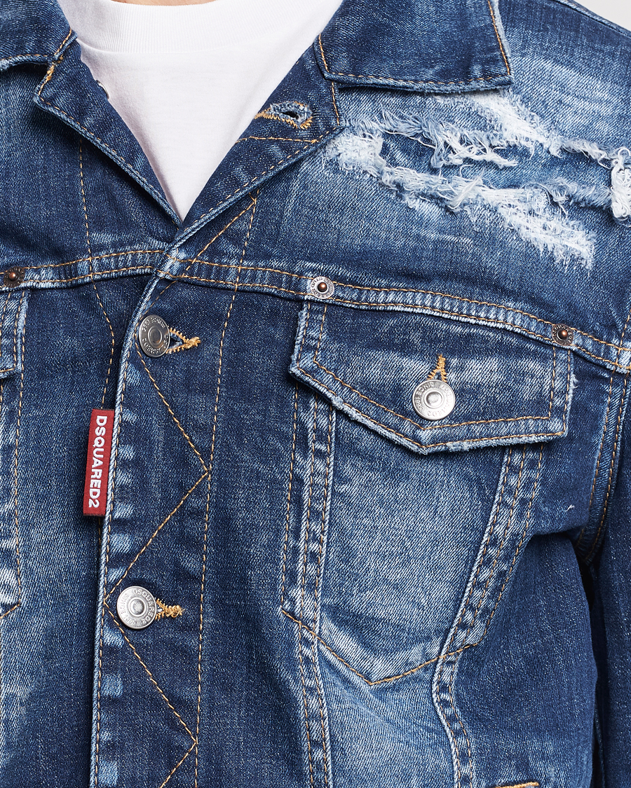 Heren | Jassen | Dsquared2 | Dan Denim Jacket Blue