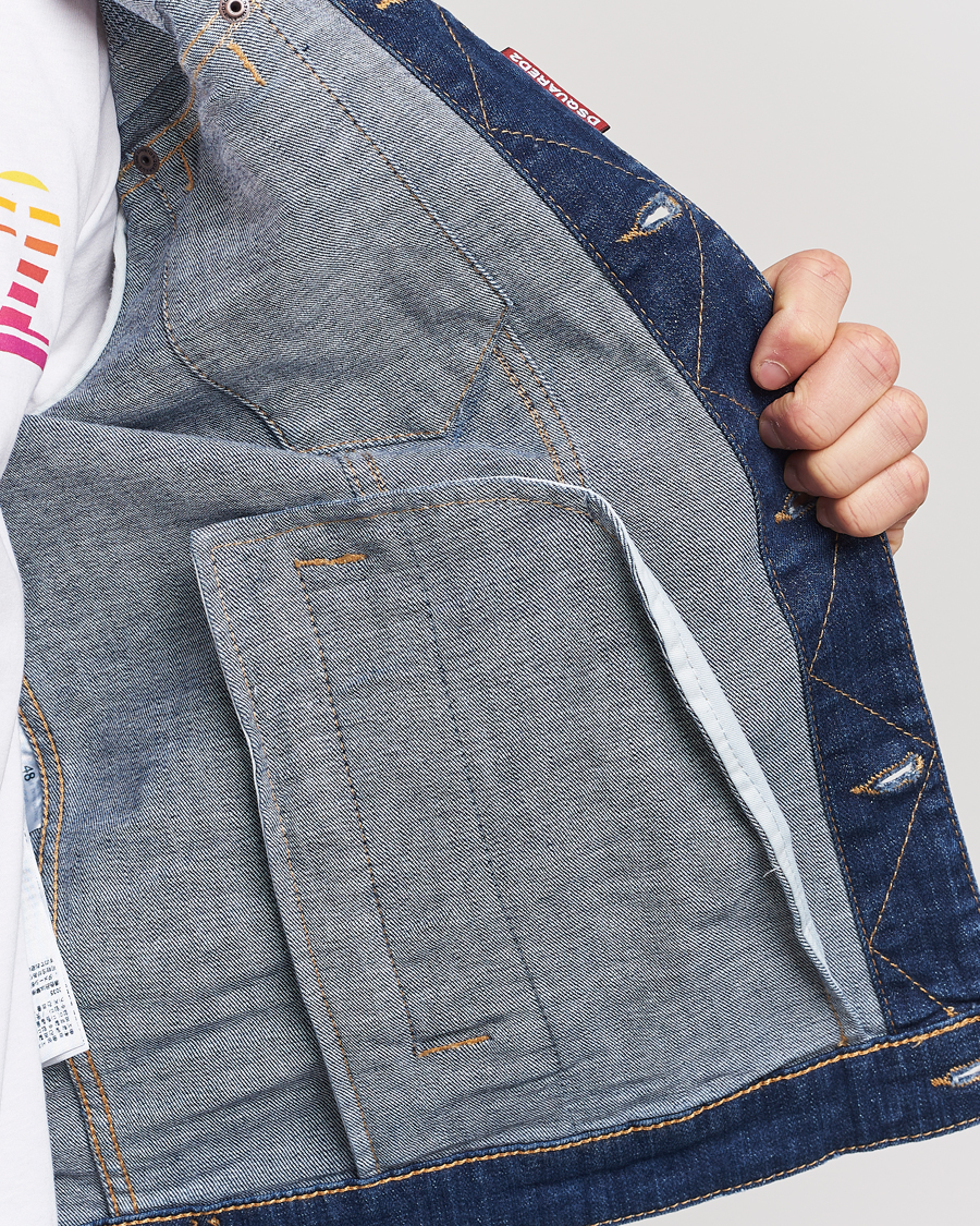 Heren | Jassen | Dsquared2 | Dan Denim Jacket Blue