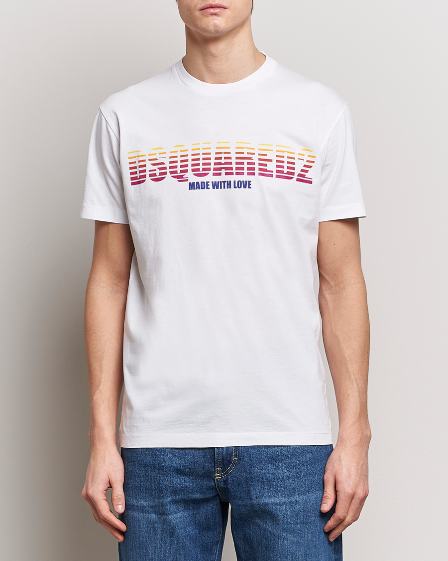 Herre | Dsquared2 | Dsquared2 | Cool Fit Crew Neck T-Shirt White