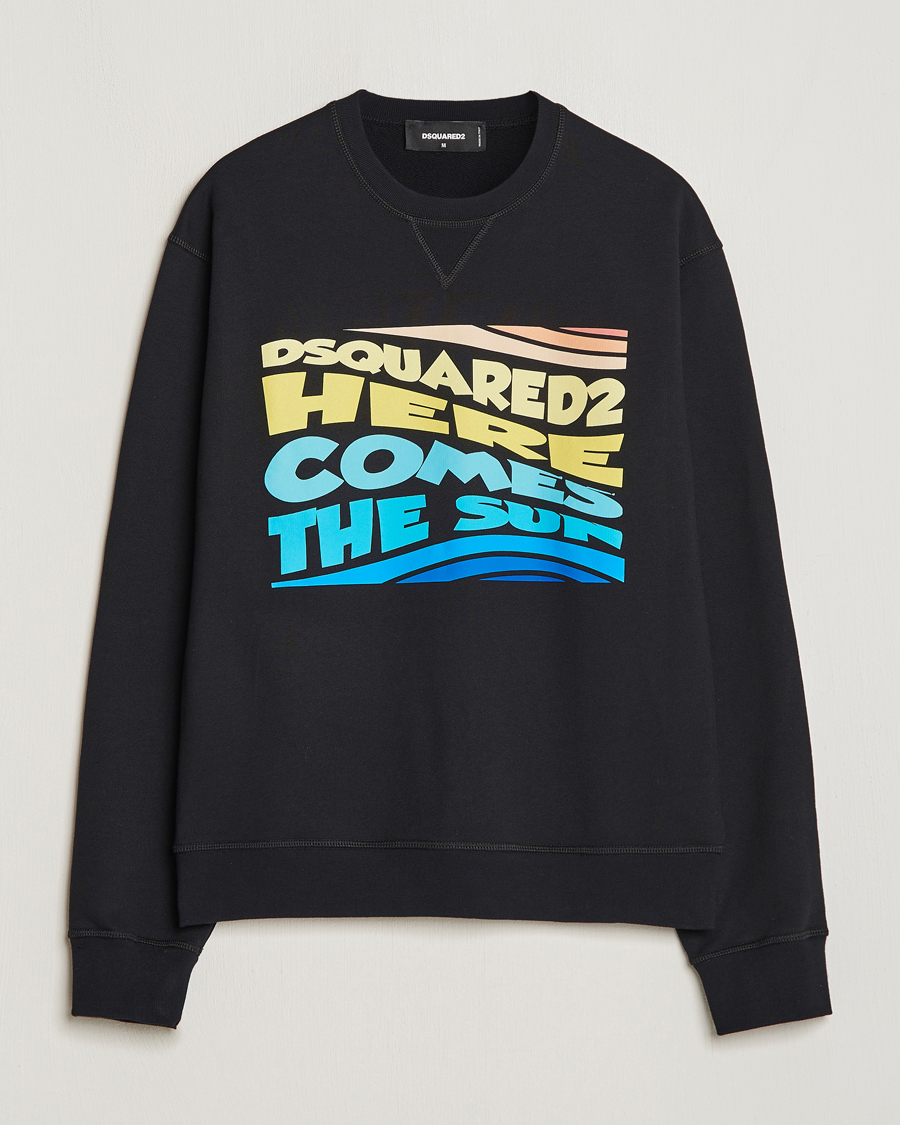 Heren | Truien | Dsquared2 | Cool Fit Crew Neck Sweatshirt Black