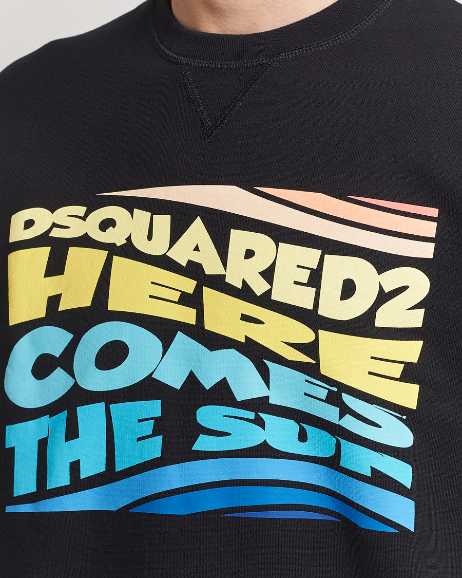 Heren | Truien | Dsquared2 | Cool Fit Crew Neck Sweatshirt Black