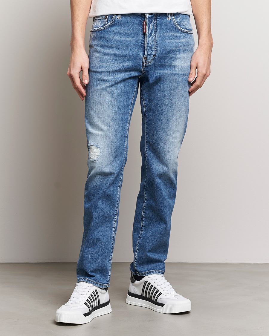Heren | Straight leg | Dsquared2 | 642 Jeans Light Blue