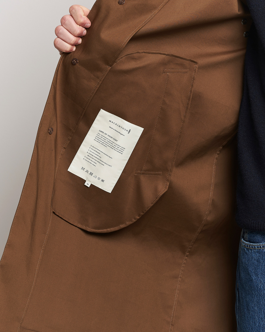 Heren | Jassen | Mackintosh | Manchester Car Coat Desert Palm