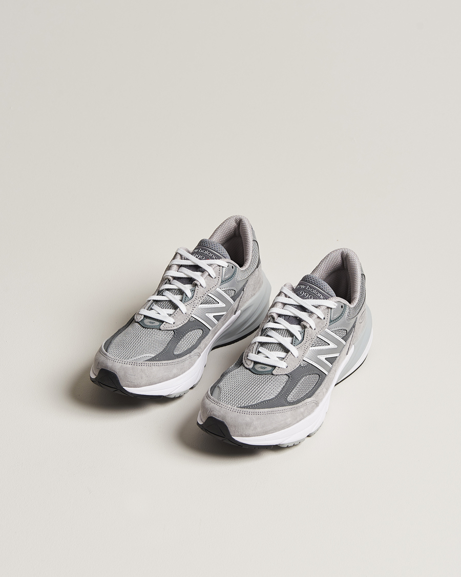 Heren | Hardloopsneakers | New Balance | Made in USA 990v6 Sneakers Grey