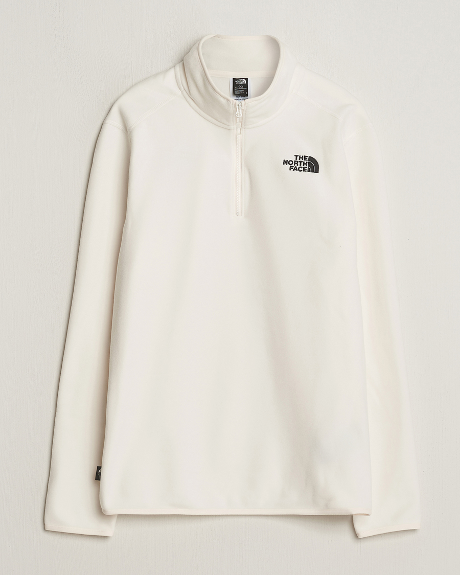 Heren | Truien | The North Face | Glacier 1/4 Zip Fleece White Dune