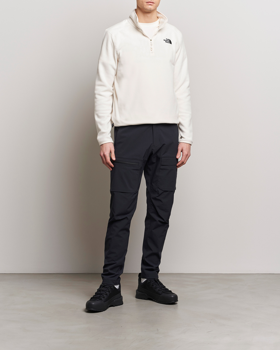 Heren | Truien | The North Face | Glacier 1/4 Zip Fleece White Dune
