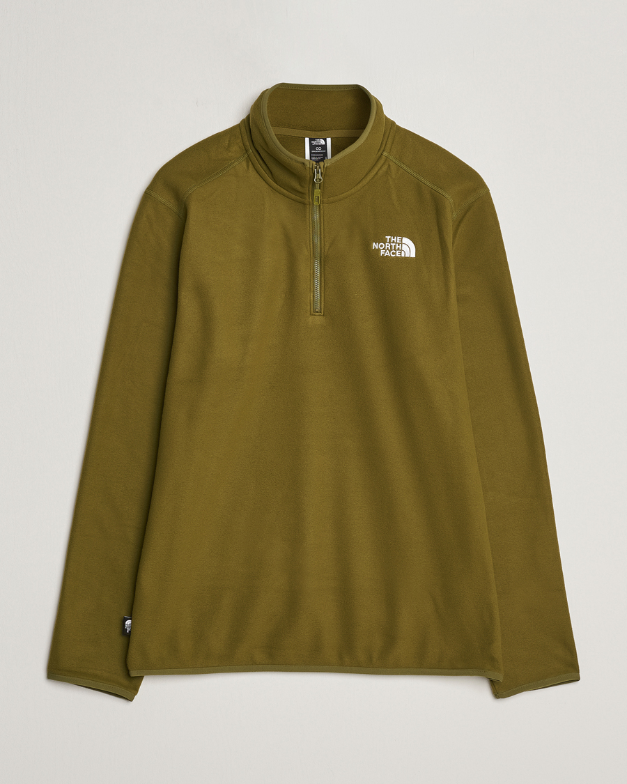 Heren | Truien | The North Face | Glacier 1/4 Zip Fleece New Taupe Green