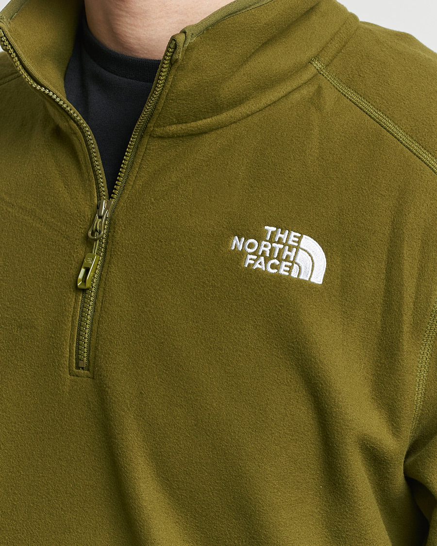 Heren | Truien | The North Face | Glacier 1/4 Zip Fleece New Taupe Green