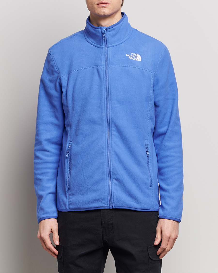 Heren | Truien | The North Face | Glacier Full Zip Fleece Solar Blue