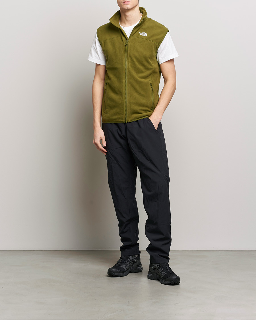 Heren | Truien | The North Face | Glaicer Fleece Vest New Taupe Green