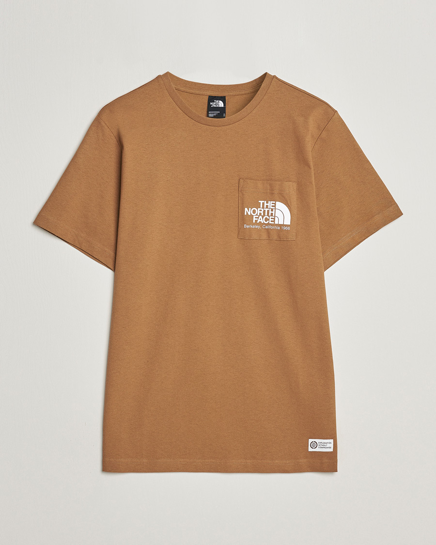 Heren | T-shirts | The North Face | Berkeley Pocket T-Shirt Utility Brown
