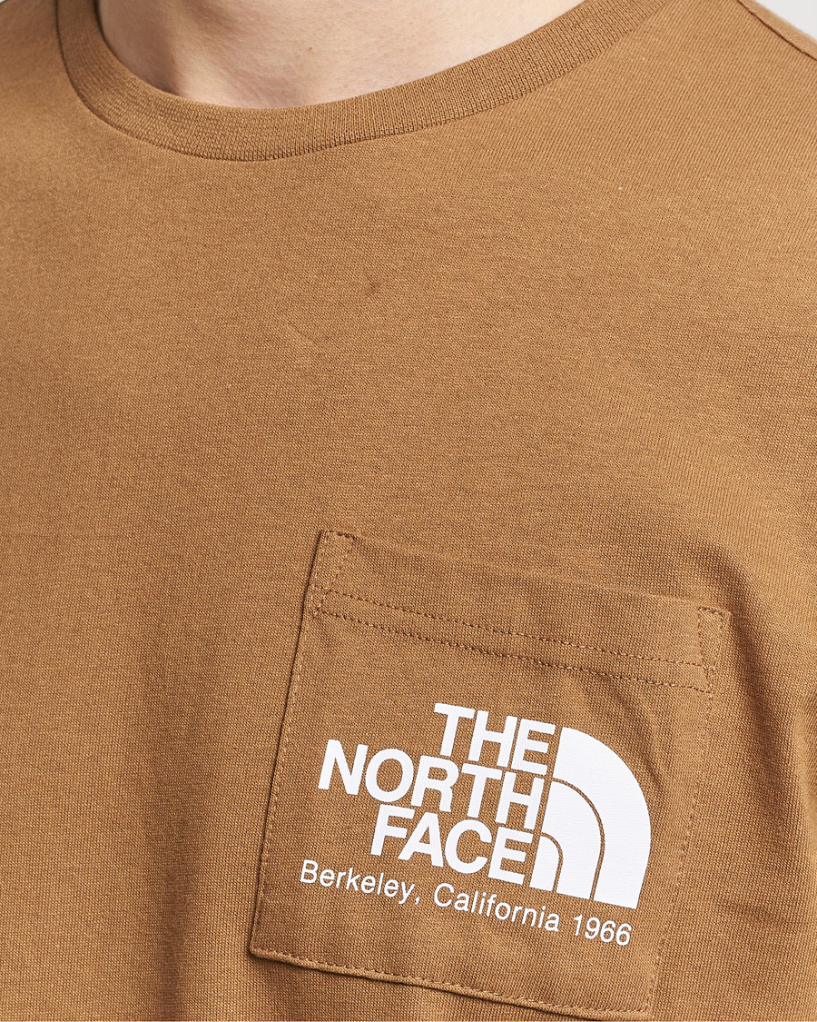 Heren | T-shirts | The North Face | Berkeley Pocket T-Shirt Utility Brown