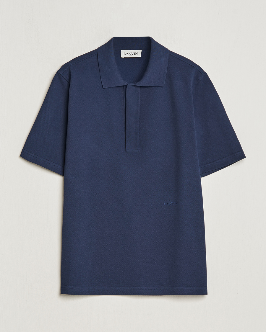 Heren | Polo's | Lanvin | Short Sleeve Polo Thunder