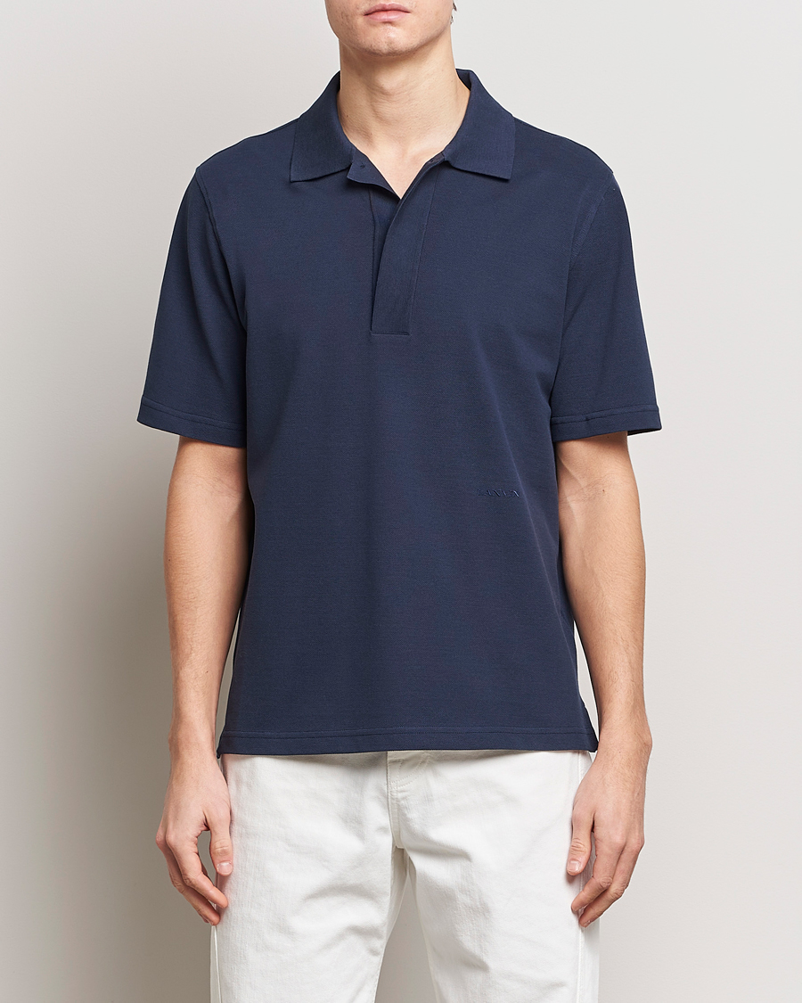 Heren | Poloshirts met korte mouwen | Lanvin | Short Sleeve Polo Thunder