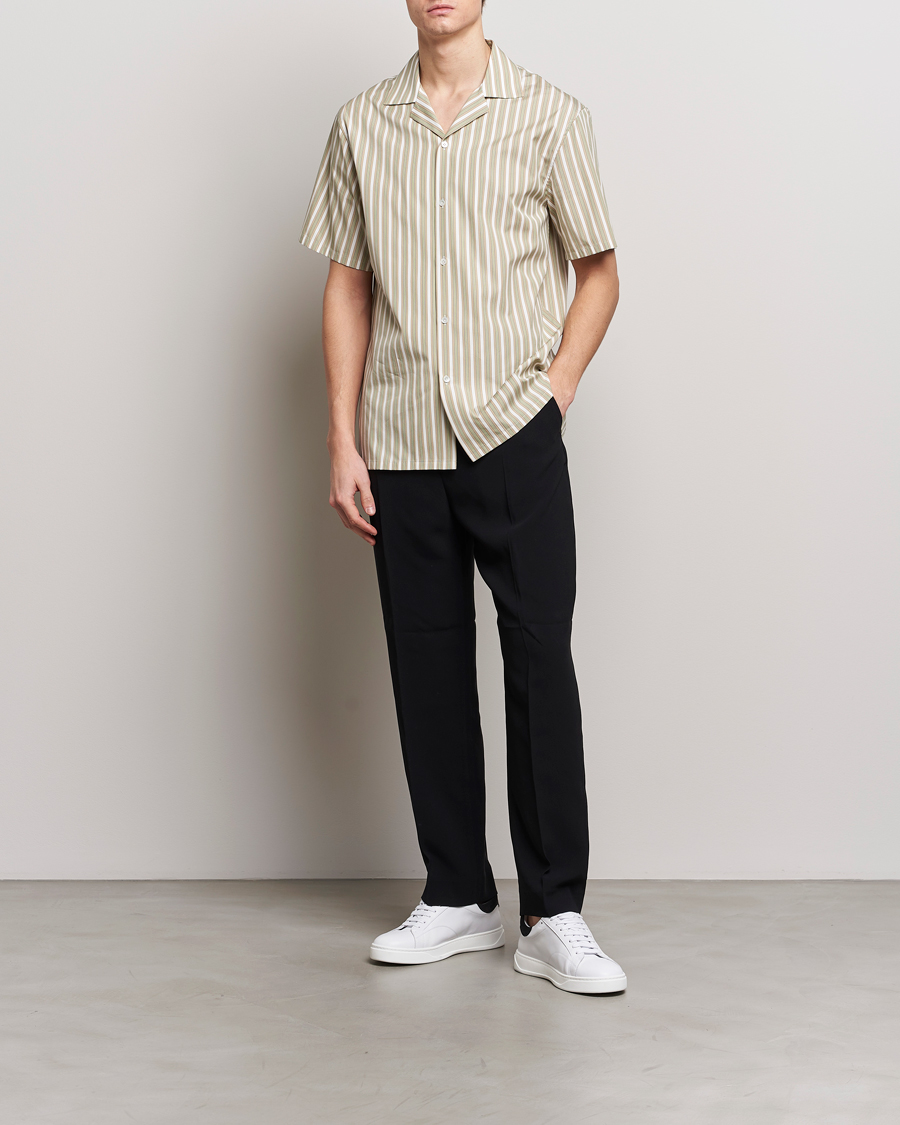 Heren | Overhemden | Lanvin | Short Sleeve Camp Shirt Green