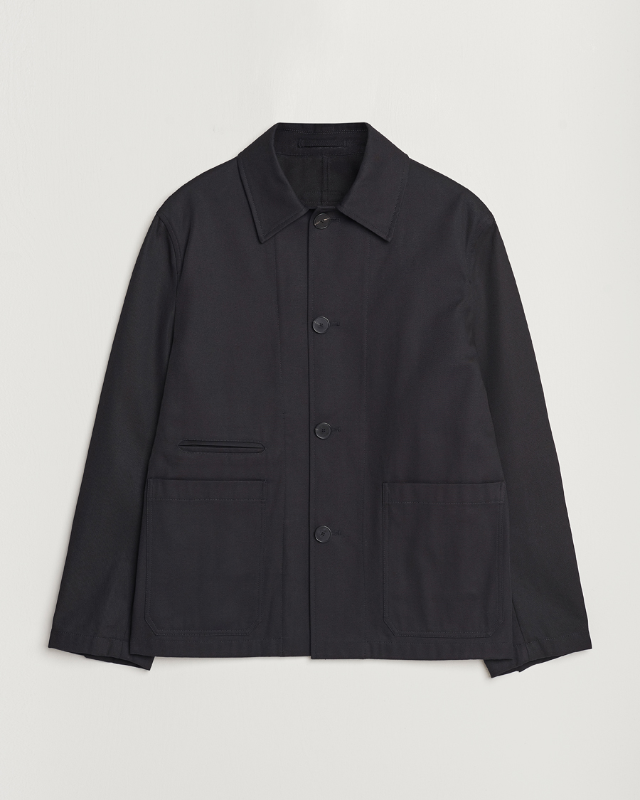 Heren | Jassen | Lanvin | Cotton Work Jacket Black